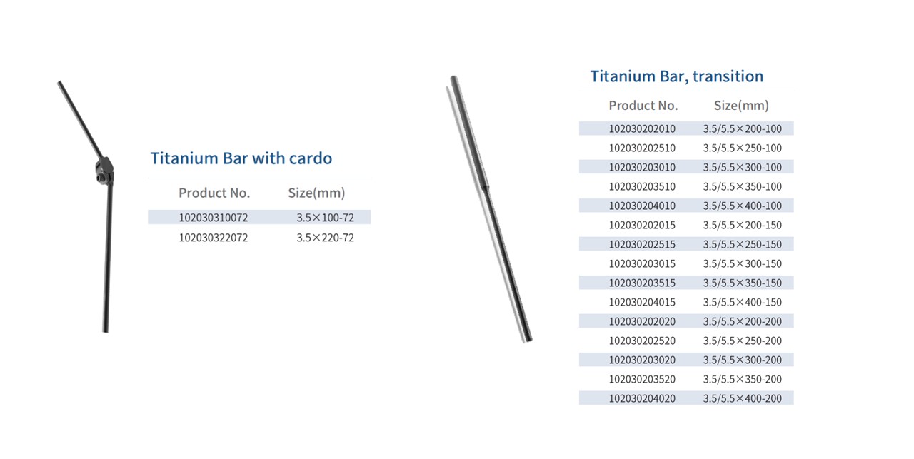 Occipital screw connectors - OCT System Components