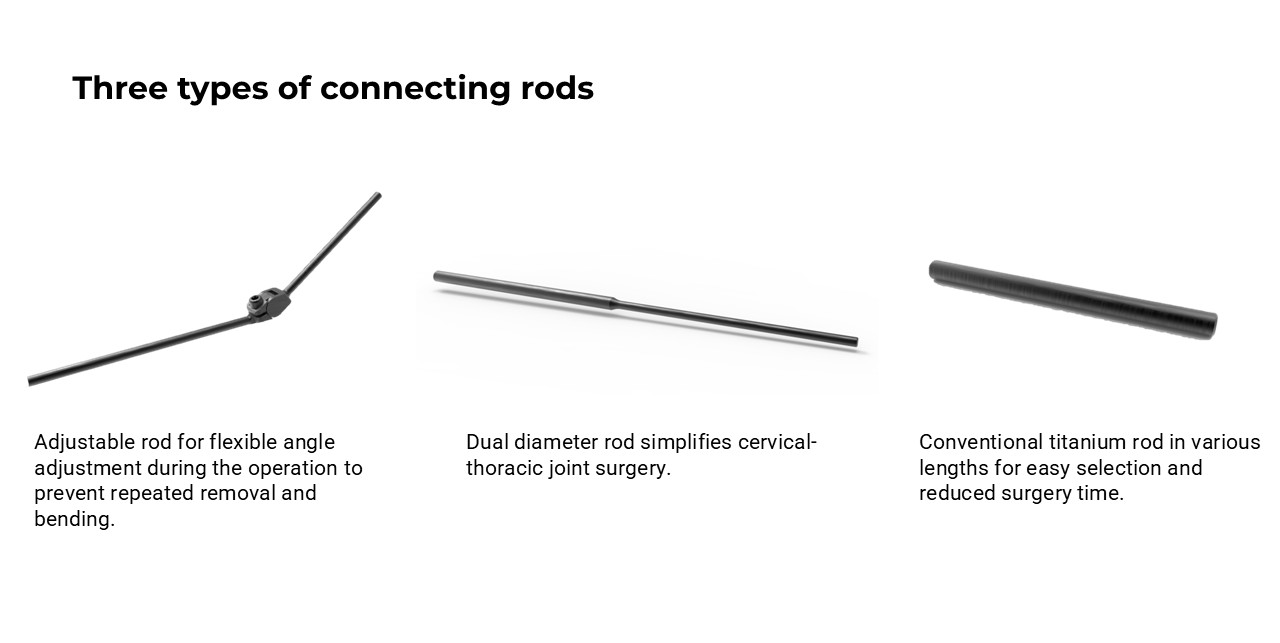 Ordinary titanium rod - OCT System Components