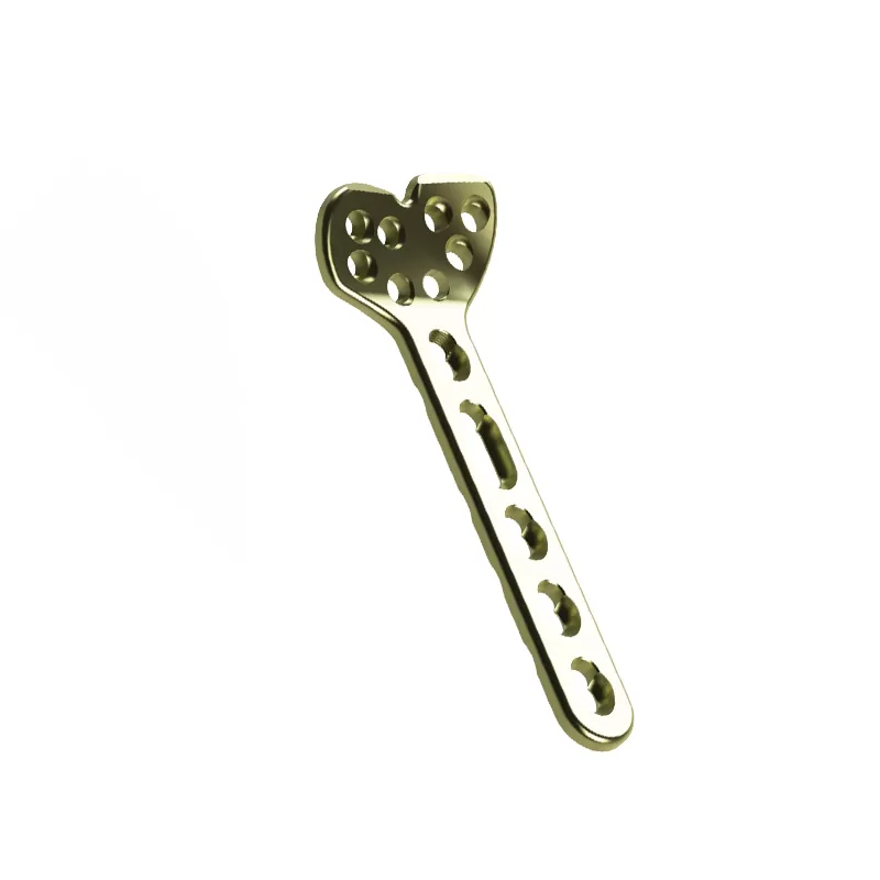Distal radial volar column locking plate