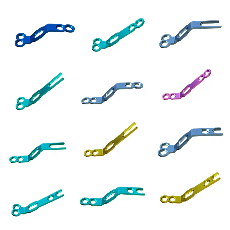 Bone graft titanium plate - II (Single Bend)
