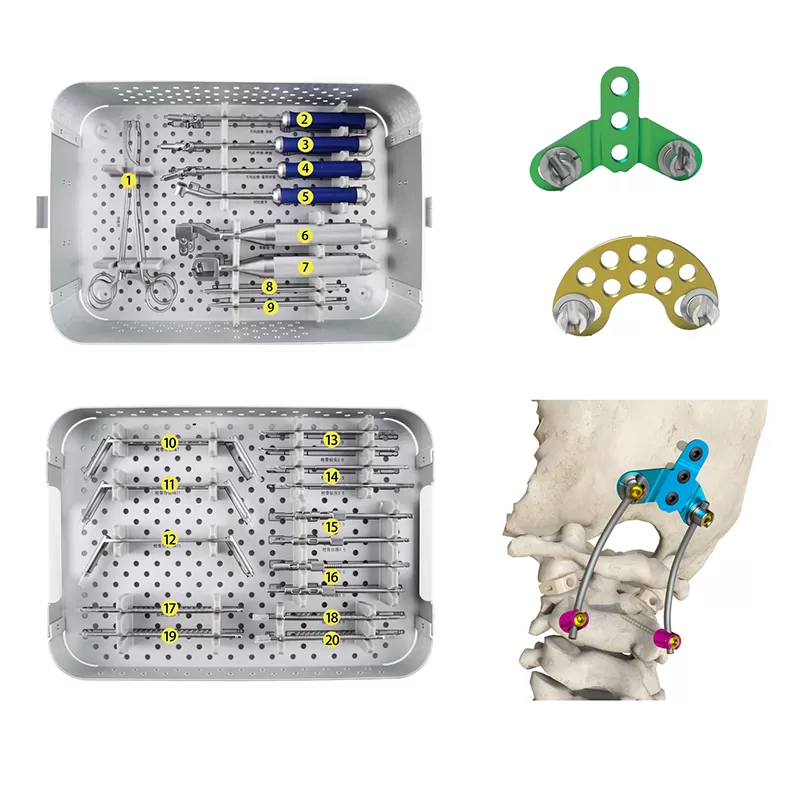 Occipital Posterior Rod-Screw Instruments