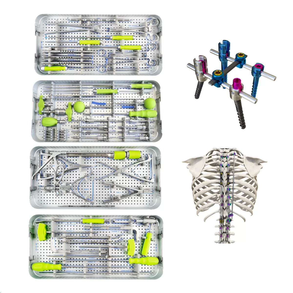 4.5 Posterior Thoracolumbar Spinal System Instrusment Set (CoCrMo)