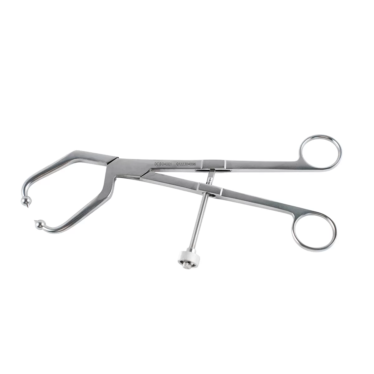 Short curved reduction forceps