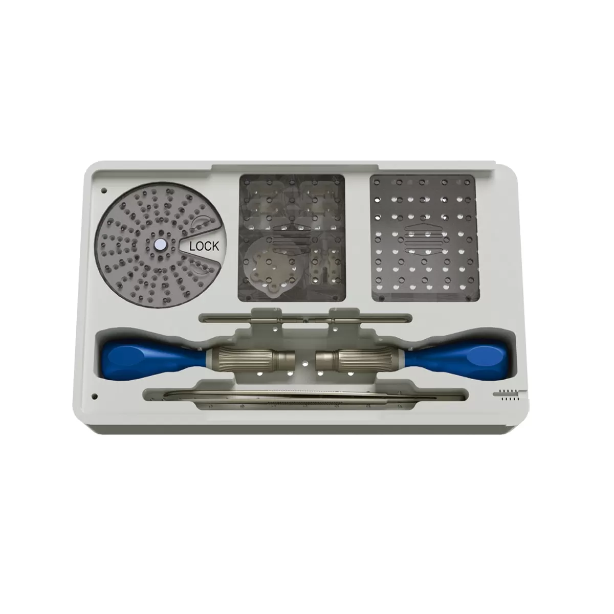 Straight Plate, 2 holes - Ultra Low Profile