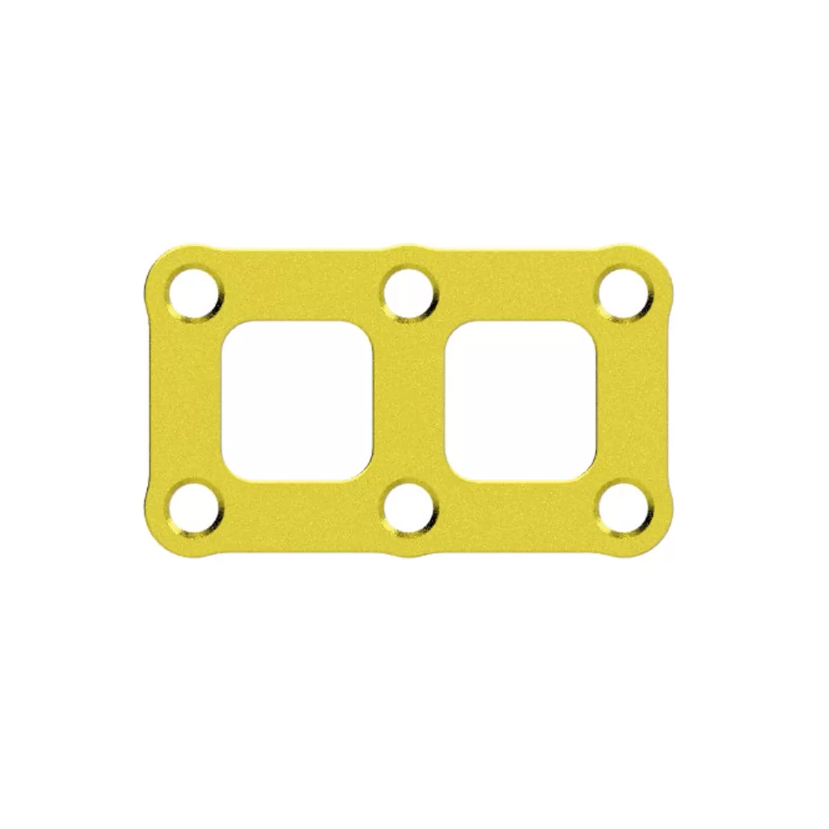 Rectangular Plate, 6 holes - Ultra Low Profile