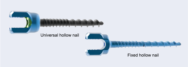 Screw Thread Cortical Bone / Cancellous Bone Dual Thread